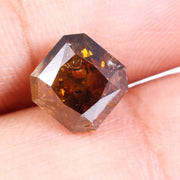 2.65 Carat Asscher Cut Brown Lab Grown Diamond – Fancy CVD Loose Diamond, Ethical Lab Created Stone for Engagement Rings, Custom Jewelry & Fine Designs
