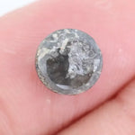 1.78ct round brillant cut diamond white and grey colored diamond use for custom ring 