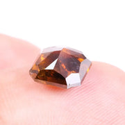 2.65 Carat Asscher Cut Brown Lab Grown Diamond – Fancy CVD Loose Diamond, Ethical Lab Created Stone for Engagement Rings, Custom Jewelry & Fine Designs