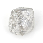 1.30 carat grey raw diamond for an 18K gold ring setting