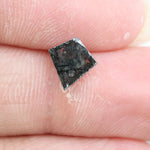 0.57 Ct brown Black And Grey kite cut natural diamond with sharp geometric design and warm tone for exclusive fine jewelry