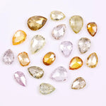 3.72 Ct Natural Fancy Color Diamond Lot – Mixed Shape Loose Diamonds in Yellow, Champagne, Orange, Green & Pink for Custom Jewelry or Gifts