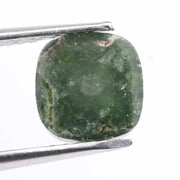 1.24 Ct natural green cushion cut diamond loose rare fancy color elegant stone for custom engagement ring