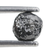 1.13 carat unpolished grey natural diamond for a white gold ring setting