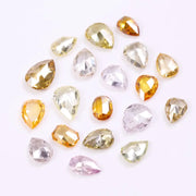 3.72 Ct Natural Fancy Color Diamond Lot Mixed Shape Loose Diamonds for Custom Jewelry or Gifts