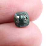 1.24 Ct natural green cushion cut diamond loose rare fancy color elegant stone for custom engagement ring
