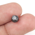 1.13 carat unpolished grey natural diamond for a white gold ring setting