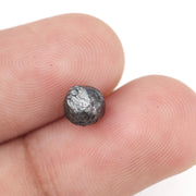 1.13 carat unpolished grey natural diamond for a white gold ring setting