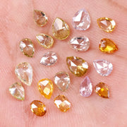 3.72 Ct Natural Fancy Color Diamond Lot Mixed Shape Loose Diamonds for Custom Jewelry or Gifts