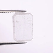 0.76 Ct white rough diamond Uncut Natural loose diamond for jewelry making 