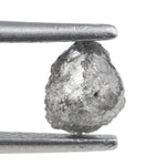 grey unpolished grey diamond suitable for a yellow gold ring design