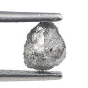 grey unpolished grey diamond suitable for a yellow gold ring design