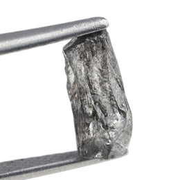 grey uncut natural diamond for a rose gold jewelry setting