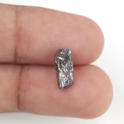 grey uncut natural diamond for a rose gold jewelry setting