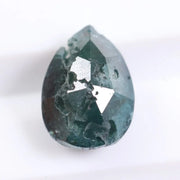 1.22 Ct natural blue pear cut diamond loose rare fancy color elegant stone for custom engagement ring