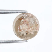 1.07 Ct crown natural diamond round rose Cut rustic loose diamond For custom jewelry