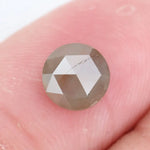 1.07 Ct crown natural diamond round rose Cut rustic loose diamond For custom jewelry
