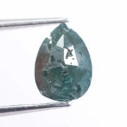 1.22 Ct natural blue pear cut diamond loose rare fancy color elegant stone for custom engagement ring
