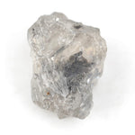 1.78 carat unpolished grey diamond with a natural rough surface for a real gold ring