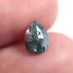 1.22 Ct natural blue pear cut diamond loose rare fancy color elegant stone for custom engagement ring