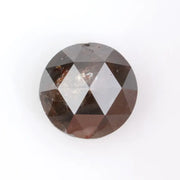 1.06 ct fancy brown grey natural diamond rose cut earthy tone loose diamond for jewelry making