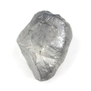 1.57 carat grey raw natural diamond stone for a handmade gold ring setting