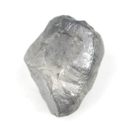 1.57 carat grey raw natural diamond stone for a handmade gold ring setting