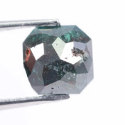 1.28 Ct natural green cushion cut diamond loose rare fancy color elegant stone for custom engagement ring