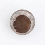 1.06 ct fancy brown grey natural diamond rose cut earthy tone loose diamond for jewelry making