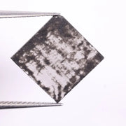 1.24 Ct Natural Black Lab Grown Diamond Loose Uncut Diamond Use For Jewerly 