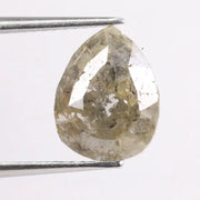 Yellow natural diamond ring featuring a rare fancy color center stone set in fine gold. This earth-mined natural diamond engagement ring showcases exceptional brilliance, rarity