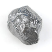 grey raw diamond stone for floral ring setting