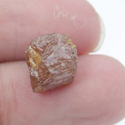 orange colour orange diamond rough, yellow diamond in the rough