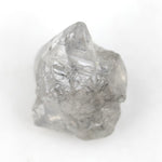 grey color raw diamond stone for flower ring setting