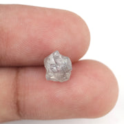 grey color raw diamond stone for flower ring setting