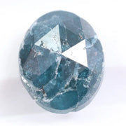 1.34 Ct natural blue oval cut diamond loose rare fancy color elegant stone for custom engagement ring