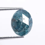 1.34 Ct natural blue oval cut diamond loose rare fancy color elegant stone for custom engagement ring