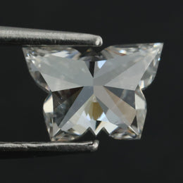 1.67 Ct Butterfly Cut Lab Grown Diamond D-E-F - VS-SI Lab Created Stone for Gold Pendant