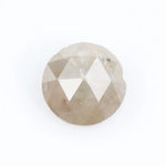 1.48 ct light brown champagne natural diamond rose cut lncluded loose diamond for jewelry making