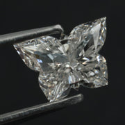 1.67 Ct Butterfly Cut Lab Grown Diamond D-E-F - VS-SI Lab Created Stone for Gold Pendant