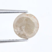 1.48 ct light brown champagne natural diamond rose cut lncluded loose diamond for jewelry making
