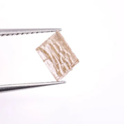 0.25 Ct lab-grown brown rough diamond Use For Cusom Jewerly 