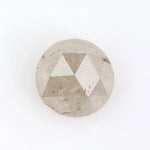 1.07 Ct Natural Champagne Tone Diamond Round Rose Cut Included Loose Gemstone 