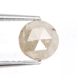 1.07 Ct Natural Champagne Tone Diamond Round Rose Cut Included Loose Gemstone 
