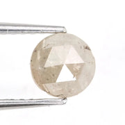 1.07 Ct Natural Champagne Tone Diamond Round Rose Cut Included Loose Gemstone 