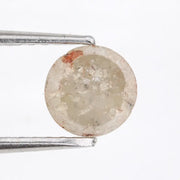 1.07 Ct Natural Champagne Tone Diamond Round Rose Cut Included Loose Gemstone 