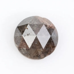 1.09ct grey brown natural diamond rose cut rustic Included loose diamond 