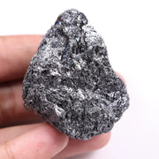 certified black moissanite stone with deep black color brilliant sparkle