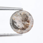 1.09ct grey brown natural diamond rose cut rustic Included loose diamond 