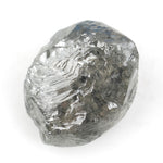 1.05 carat grey uncut diamond stone for vine engagement ring setting